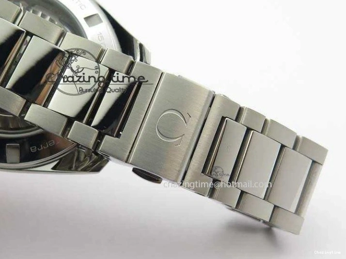 0505 Aqua Terra “James Bond” SS V6F 1:1 Best Edition Blue Textured Dial On SS Bracelet A GoodFit 8202